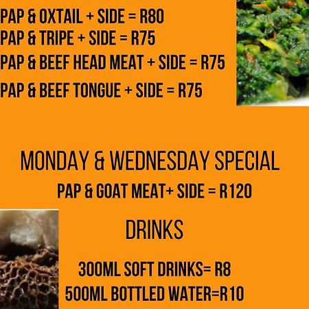 Giyani African Cuisine Restaurant Bed & Breakfast エクステリア 写真