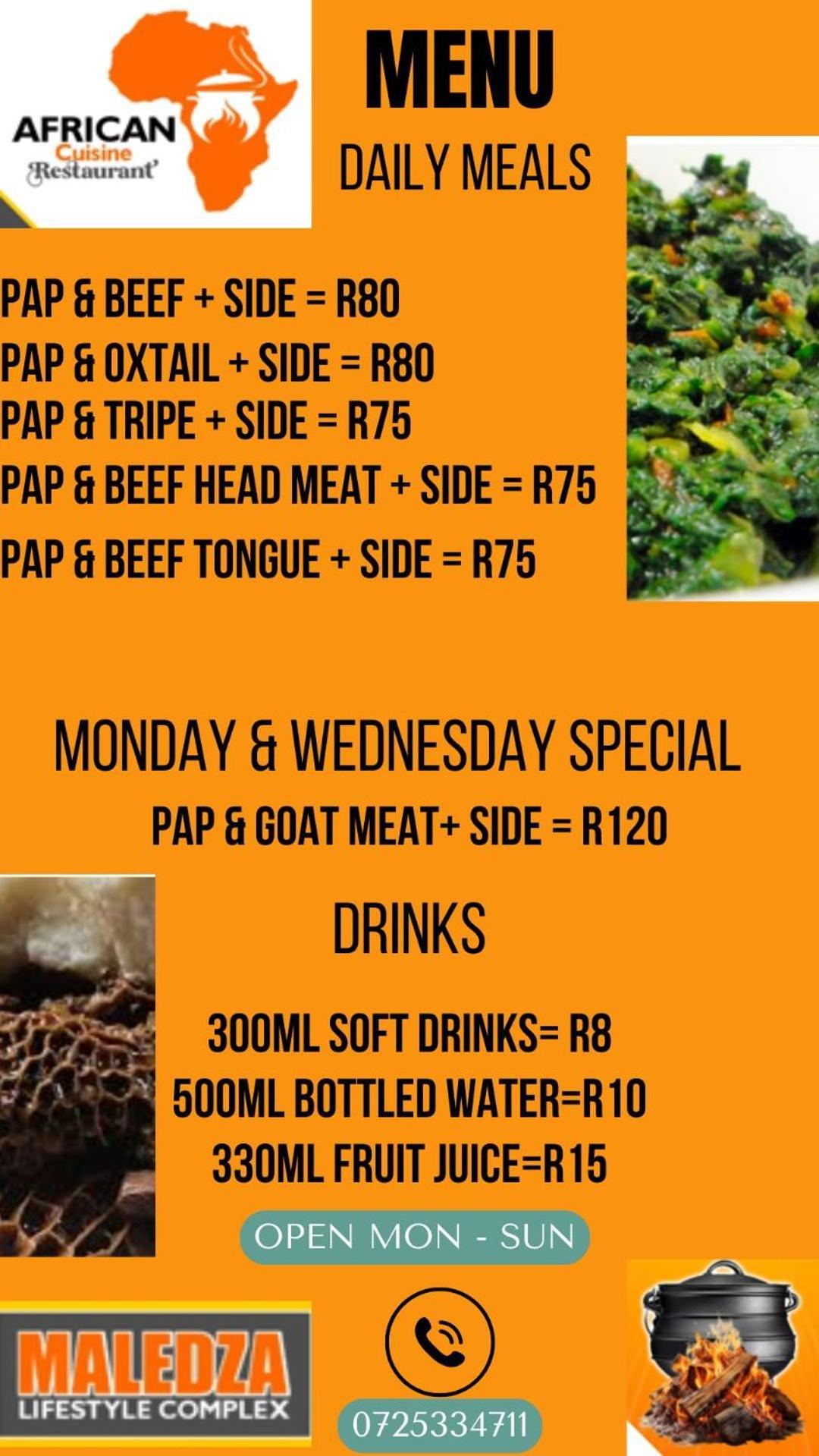 Giyani African Cuisine Restaurant Bed & Breakfast エクステリア 写真